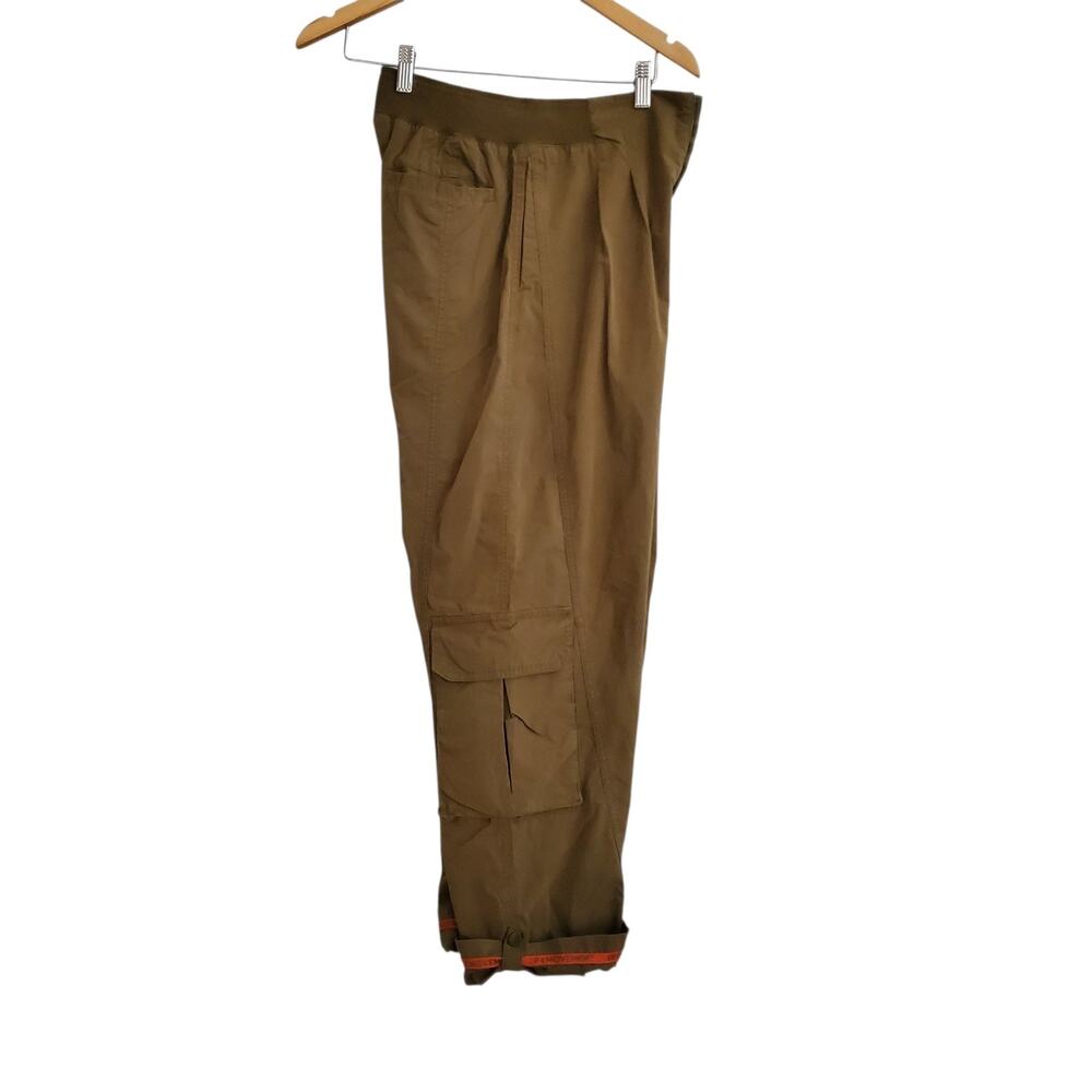 Free People Movement Pants Womens Small Khaki Mesmerize Me Pant Cargo - Picture 4 of 14